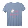 Kinder Kita Abgängerin 2021 Einschulung Einhorn T-Shirt – Süßes Geschenk für Schulanfänger, perfekt für den Schulstart
