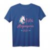 Kinder Kita Abgängerin 2021 Einschulung Einhorn T-Shirt – Süßes Geschenk für Schulanfänger, perfekt für den Schulstart