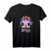 Damen Junggesellenabschied T-Shirt mit Einhorn Motiv - Lustiges Braut Party Shirt für Frauen