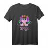 Damen Junggesellenabschied T-Shirt mit Einhorn Motiv - Lustiges Braut Party Shirt für Frauen