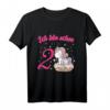 Kinder Ich bin schon zwei - Einhorn Mädchen T-Shirt zum 2. Geburtstag, ideales Geburtstagsoutfit & Geschenk für kleine Prinzessinnen