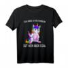 Ich hab das schon verstanden, ist mir nur egal - Lustiges Einhorn T-Shirt mit Spruch für Damen und Teenager, perfektes Geschenk für Weihnachten