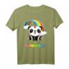 PANDICORN Panda Einhorn Regenbogen T-Shirt - Buntes Kinder T-Shirt mit Tier- und Fantasymotiv