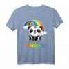 PANDICORN Panda Einhorn Regenbogen T-Shirt - Buntes Kinder T-Shirt mit Tier- und Fantasymotiv