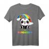 PANDICORN Panda Einhorn Regenbogen T-Shirt - Buntes Kinder T-Shirt mit Tier- und Fantasymotiv