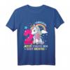 Kinder 2. Geburtstag Mädchen Einhorn Prinzessin T-Shirt - Lustiges Geburtstagsgeschenk & Dekorationsidee für die kleine Prinzessin