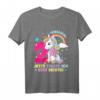 Kinder 2. Geburtstag Mädchen Einhorn Prinzessin T-Shirt - Lustiges Geburtstagsgeschenk & Dekorationsidee für die kleine Prinzessin