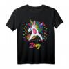 Zoey personalisiertes Name Einhorn Mädchen Geschenk T-Shirt – Perfekt für Geburtstag, Party & Kindergeburtstag