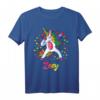 Zoey personalisiertes Name Einhorn Mädchen Geschenk T-Shirt – Perfekt für Geburtstag, Party & Kindergeburtstag
