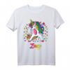 Zoey personalisiertes Name Einhorn Mädchen Geschenk T-Shirt – Perfekt für Geburtstag, Party & Kindergeburtstag
