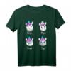 Lustiges Einhorn Mit Mund Nasen Maske T-Shirt – Ironisches Geschenk für Maskenmuffel, Zyniker & Einhornfans