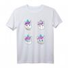 Lustiges Einhorn Mit Mund Nasen Maske T-Shirt – Ironisches Geschenk für Maskenmuffel, Zyniker & Einhornfans