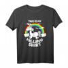 This Is My Killing Shirt Unicorn Einhorn - Lustiges Fitness T-Shirt für Väter, Kinder & Einhorn-Liebhaber