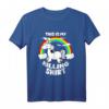 This Is My Killing Shirt Unicorn Einhorn - Lustiges Fitness T-Shirt für Väter, Kinder & Einhorn-Liebhaber