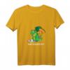 Damen Lustiges Drache - Wie? Das letzte? - Drache frisst Einhorn T-Shirt mit V-Ausschnitt für Humor und Fantasy-Fans