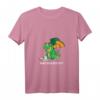 Damen Lustiges Drache - Wie? Das letzte? - Drache frisst Einhorn T-Shirt mit V-Ausschnitt für Humor und Fantasy-Fans