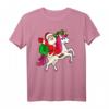 Lustiges Weihnachtsmann Einhorn T-Shirt für Damen und Herren - Perfekt für Weihnachtsfeier, Weihnachtsmarkt & als Geschenk 2021
