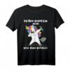 Team Impfen 2021 ich war dabei – Einhorn Krankenschwester T-Shirt für medizinisches Personal & Impf-Statement für 2021