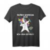 Team Impfen 2021 ich war dabei – Einhorn Krankenschwester T-Shirt für medizinisches Personal & Impf-Statement für 2021