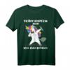 Team Impfen 2021 ich war dabei – Einhorn Krankenschwester T-Shirt für medizinisches Personal & Impf-Statement für 2021