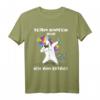 Team Impfen 2021 ich war dabei – Einhorn Krankenschwester T-Shirt für medizinisches Personal & Impf-Statement für 2021