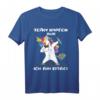 Team Impfen 2021 ich war dabei – Einhorn Krankenschwester T-Shirt für medizinisches Personal & Impf-Statement für 2021