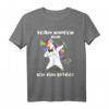 Team Impfen 2021 ich war dabei – Einhorn Krankenschwester T-Shirt für medizinisches Personal & Impf-Statement für 2021