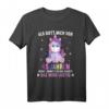 Als Gott mich vor 45 Jahren schuf dachte er 45. - Lustiges Einhorn T-Shirt für den 45. Geburtstag, perfektes Geschenk für Männer und Frauen