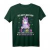 Als Gott mich vor 45 Jahren schuf dachte er 45. - Lustiges Einhorn T-Shirt für den 45. Geburtstag, perfektes Geschenk für Männer und Frauen