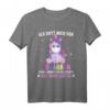 Als Gott mich vor 45 Jahren schuf dachte er 45. - Lustiges Einhorn T-Shirt für den 45. Geburtstag, perfektes Geschenk für Männer und Frauen