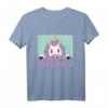 Kinder Endlich 2 Jahre - Einhorn Geburtstag T-Shirt für Mädchen, Geschenkidee zum 2. Geburtstag, perfekt für Kindergeburtstagsfeiern