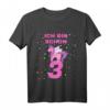 Kinder Geburtstag T-Shirt für Mädchen – Ich bin schon 3 Jahre alt Einhorn, perfektes Geschenk zum 3. Geburtstag