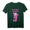 Kinder Geburtstag T-Shirt für Mädchen – Ich bin schon 3 Jahre alt Einhorn, perfektes Geschenk zum 3. Geburtstag