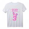 Kinder Geburtstag T-Shirt für Mädchen – Ich bin schon 3 Jahre alt Einhorn, perfektes Geschenk zum 3. Geburtstag