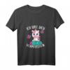 Süßes Einhorn Will Dich Vermaschen Stricken Häkeln Wolle T-Shirt – Perfekt für Woll- und Einhornliebhaber, Geschenke für Hobby-Strickerinnen und Kreative