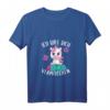 Süßes Einhorn Will Dich Vermaschen Stricken Häkeln Wolle T-Shirt – Perfekt für Woll- und Einhornliebhaber, Geschenke für Hobby-Strickerinnen und Kreative