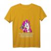 Lustiges Einhorn T-Shirt mit frechem Spruch 'Geh mir aus dem Weg du unnötiger Sozialkontakt' – Perfekt für Social Distancing & Geschenke