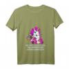 Lustiges Einhorn T-Shirt mit frechem Spruch 'Geh mir aus dem Weg du unnötiger Sozialkontakt' – Perfekt für Social Distancing & Geschenke