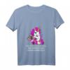 Lustiges Einhorn T-Shirt mit frechem Spruch 'Geh mir aus dem Weg du unnötiger Sozialkontakt' – Perfekt für Social Distancing & Geschenke