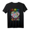 I love Unicorns Herz - Einhorn Kuscheln T-Shirt, perfektes Geschenk für Mädchen & Einhornfans zu Geburtstag & Weihnachten