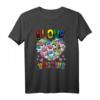 I love Unicorns Herz - Einhorn Kuscheln T-Shirt, perfektes Geschenk für Mädchen & Einhornfans zu Geburtstag & Weihnachten