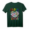 I love Unicorns Herz - Einhorn Kuscheln T-Shirt, perfektes Geschenk für Mädchen & Einhornfans zu Geburtstag & Weihnachten