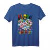 I love Unicorns Herz - Einhorn Kuscheln T-Shirt, perfektes Geschenk für Mädchen & Einhornfans zu Geburtstag & Weihnachten