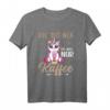 Kaffee- und Einhorn-Morgenmuffel T-Shirt für Frauen – Lustiges Schlaf- und Chill-Shirt mit Kaffee-Design, perfekt als Geschenk