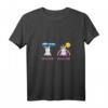 Damen Chemo Einhorn Krebs Kämpfer Bewusstsein T-Shirt mit V-Ausschnitt – Unterstützung, Hoffnung & Positivität bei Chemotherapie