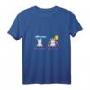 Damen Chemo Einhorn Krebs Kämpfer Bewusstsein T-Shirt mit V-Ausschnitt – Unterstützung, Hoffnung & Positivität bei Chemotherapie