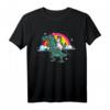 Einhorn reitet Dinosaurier Dino T-Rex T-Shirt – Lustiges Fantasy Design für Einhorn- und Dinosaurierliebhaber, perfekt als Geschenk für Kinder, Teenager und Erwachsene