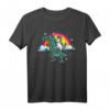 Einhorn reitet Dinosaurier Dino T-Rex T-Shirt – Lustiges Fantasy Design für Einhorn- und Dinosaurierliebhaber, perfekt als Geschenk für Kinder, Teenager und Erwachsene