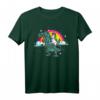 Einhorn reitet Dinosaurier Dino T-Rex T-Shirt – Lustiges Fantasy Design für Einhorn- und Dinosaurierliebhaber, perfekt als Geschenk für Kinder, Teenager und Erwachsene