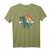 Einhorn reitet Dinosaurier Dino T-Rex T-Shirt – Lustiges Fantasy Design für Einhorn- und Dinosaurierliebhaber, perfekt als Geschenk für Kinder, Teenager und Erwachsene